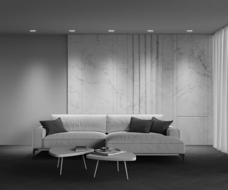 Встраиваемый линейный светильник светодиодный Maytoni Points DL065-12W3-6K-B (220V)