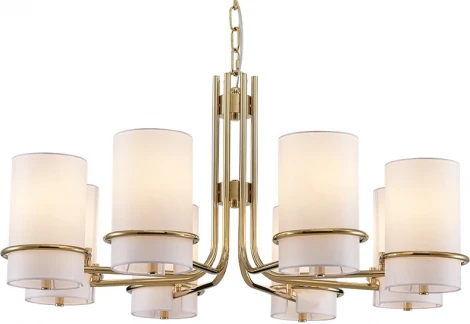 Подвесная люстра Newport 4630 4638/С gold (220V, на цепи)