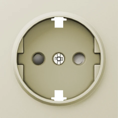 Накладка для розетки Schuko с заземлением, со шторками 16A 250 В~ IP30 Donel A07 DE22051