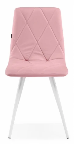 Стул Woodville на металлокаркасе Персея velutto 37 / белый 499999