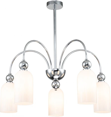 Потолочная люстра на штанге Escada ODE 686/5PL Chrome (220V)