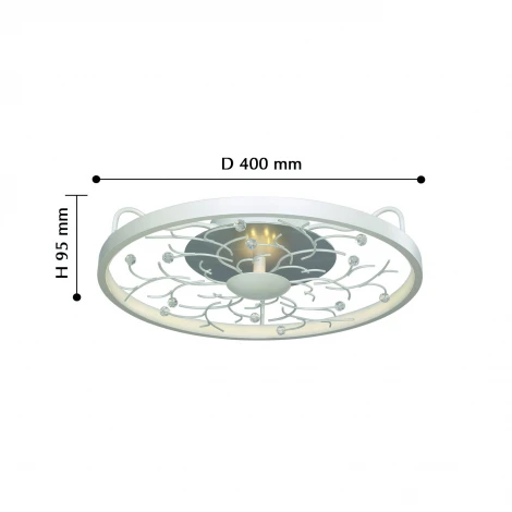 Потолочная люстра Favourite Waltz 2533-4C