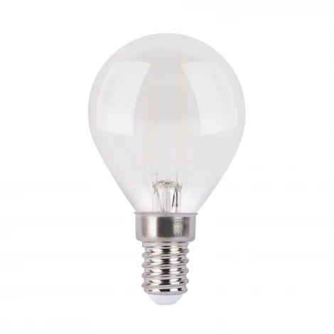 Лампочка светодиодная шар белая E14 6W 220V 600 lm 4200K белое нейтральное свечение Elektrostandard Mini Classic F 6W 4200K E14 (G45 белый матовый)