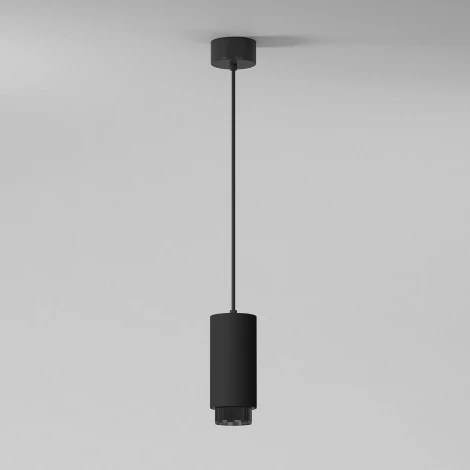 Подвесной светильник Elektrostandard Nubis 50122/1 GU10 черный (220V, на проводе, круглые)