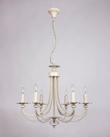 Подвесная люстра Abrasax 3007/6(creampearl) (220V, на цепи)
