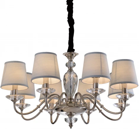 Подвесная люстра Aployt Lorett APL.760.03.08 (220V, хрусталь, на цепи)