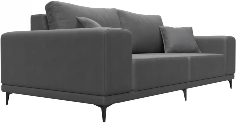 Диван прямой Льюес Лига Диванов (Замша) арт.126704