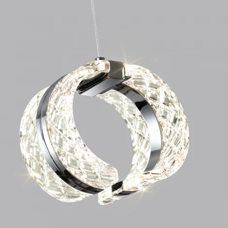 Подвесной светильник Odeon Light Mirage 5029/8L хром/металл/акрил LED 8W 4000K 448лм (220V, на проводе, круглые)