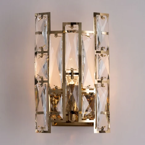 Настенный светильник Divinare Medea 1684/01 AP-1 (220V, хрусталь)