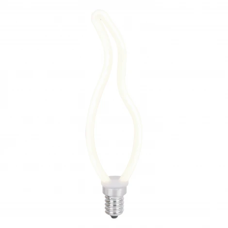 Лампочка светодиодная филаментная белая свеча на ветру E14 4W Thomson Deco Tail Candle TH-B2390