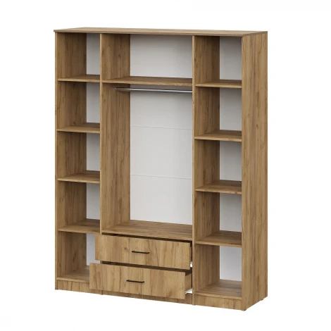 Шкаф распашной Арника для одежды ШК 1 (Серия 2), Дуб золотой