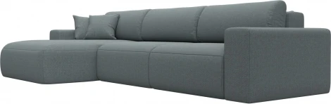 Диван угловой Лига-036 НПБ Классик Лонг левый угол Лига Диванов (Рогожка) арт.124680L