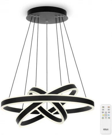 Подвесная люстра Citilux Дуэт CL719651 (регулировка яркости, LED, 220V, пульт управления, на тросе)