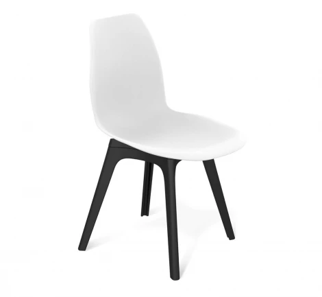 Стул Sheffilton SHT-ST29/S195 белый/черный 5276978404