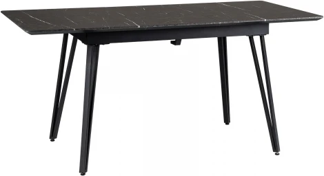 Стол R-Home Диего раздвижной 140-180 Темный мрамор/Бабочка