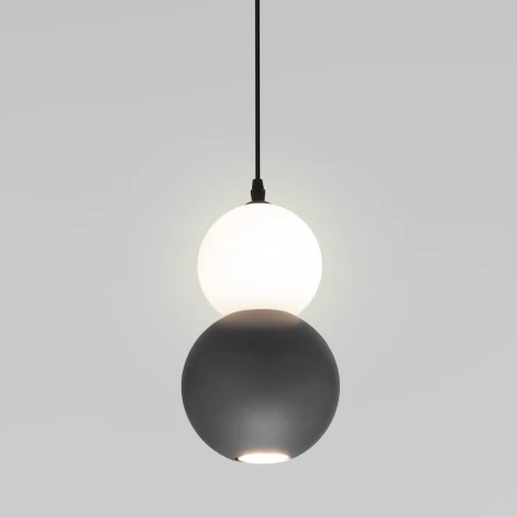 Подвесной светильник Eurosvet Polar 50251/1 LED серый (220V, на проводе, шарики)