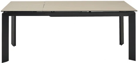 Стол CREMONA 180 TL-142, испанская керамика / черный каркас, ®DISAUR