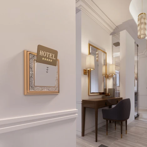 Рамка на 1 пост (золото/белый) W0011429 (a051325)