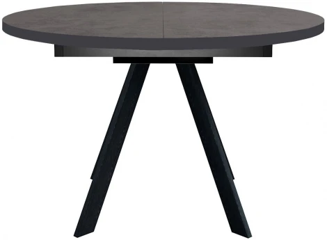 Стол DikLine RD100 Хромикс бронза,опоры черные