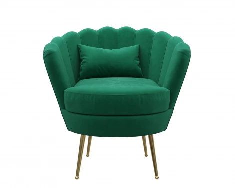 Кресло тканевое зеленое D1 Одри AAA41393004