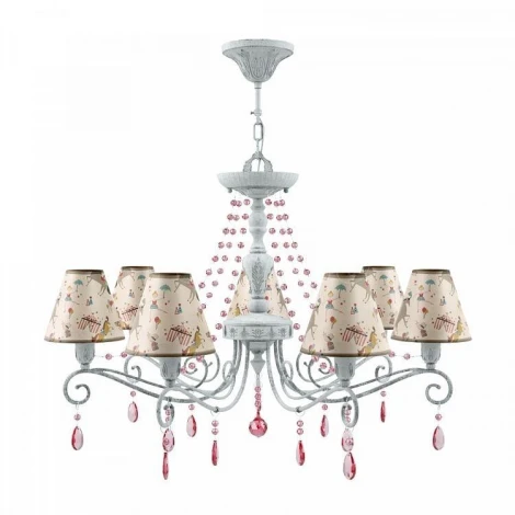Люстра подвесная Provence 16 E4-07-G-LMP-O-14-CRL-E4-07-PK-UP