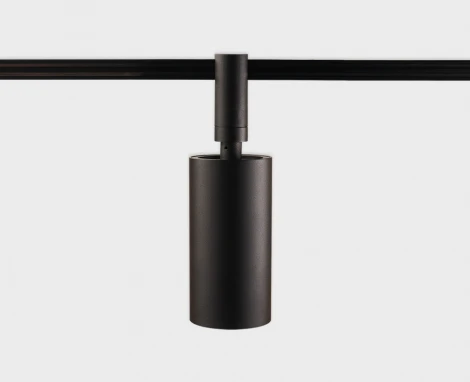 Трековый светильник 15W 48V Italline IT010-4019 black 3000K (LED, круглые)