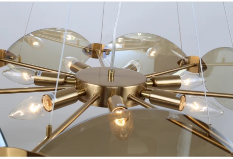 Подвесная люстра F-Promo Ovate 4085-7P (220V, на тросе, круглые)