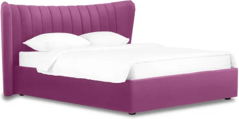 Кровать Queen Agata Lux ОГОГО (арт.636852), (Ткань/Розовый)