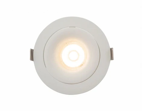 Точечный встраиваемый светильник Denkirs Roto DK2120-WH (220V, круглые)