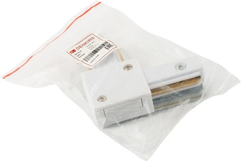 Соединитель Denkirs DK Track White TR1102-WH