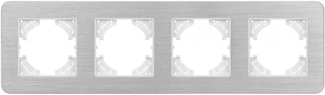 Рамка алюминиевая FRM-AKIRY-AL-4-SR (Arlight) 049731