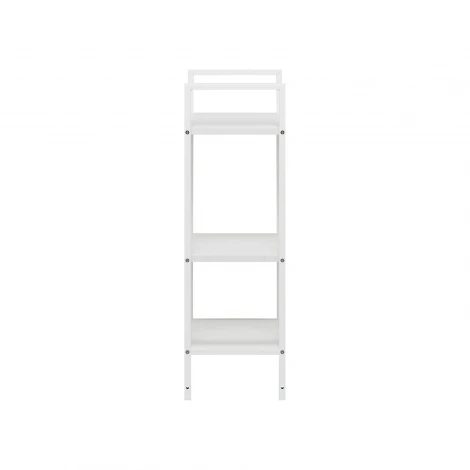 Стеллаж Leset Стилвуд 13 узкий, 3 полки 4687207095693 Металл, Белый