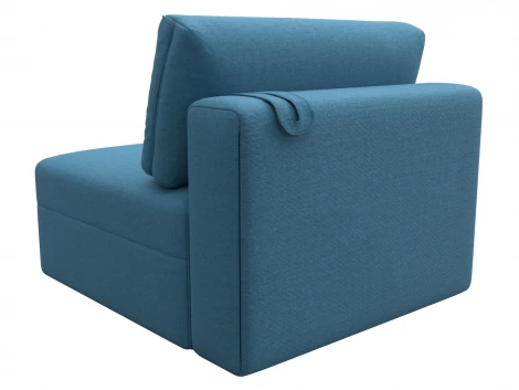 Модуль диван Лига-060 НПБ (ЛДСП,Брус,Фанера,Рогожка/Голубой) Лига Диванов 129726