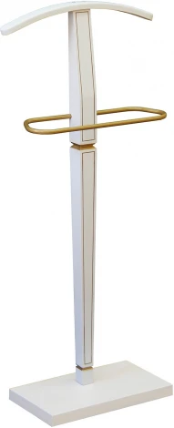 Вешалка костюмная Васко В 70 белый ясень/золото от фабрики Mebelik