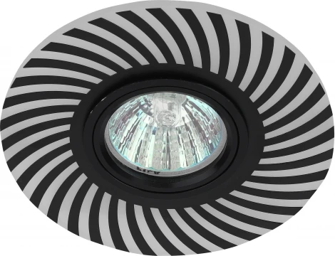 Встраиваемый точечный светильник ЭРА DK LD32 BK /1 (12V, круглые)