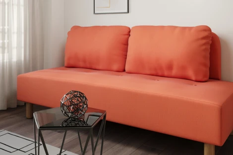 Диван Arsko Свельд Орто коралловая рогожка