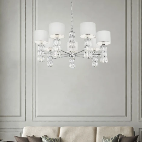 Подвесная люстра Maytoni Talento DIA008PL-07CH (220V, на цепи)