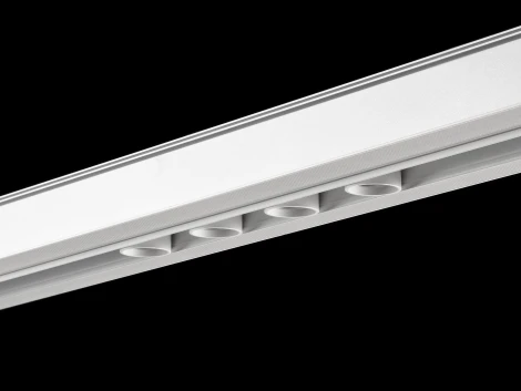 Трековый светильник низковольтный светодиодный белый 12Вт 48V 4000К Lumker SY-LINK-CE-WH-12-NW