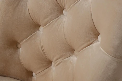 Обеденный стул Garda Decor 76AR-6210GOLD-BG (Золото/Бежевый)