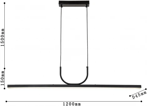 Подвесной светильник Favourite Raya 4096-2P (LED, 220V, на проводе)