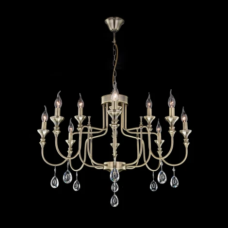 Подвесная люстра Citilux Рига CL437223 (220V, на цепи, подсвечник, свеча)