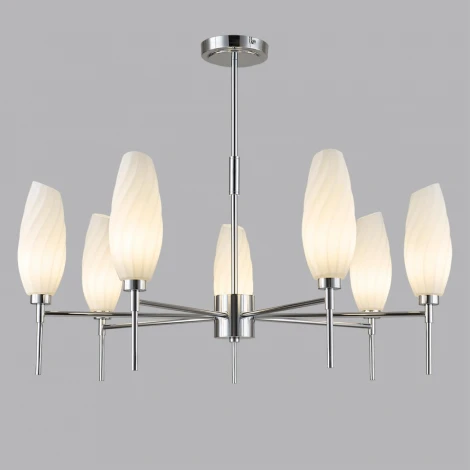 Потолочная люстра на штанге Lumion Shivon 6519/7C хром G9 7*40W 220V