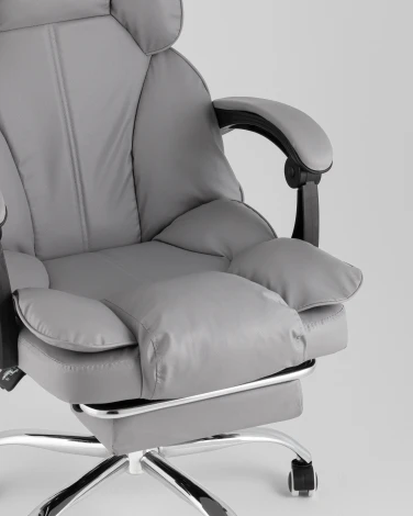 Кресло руководителя TopChairs Siento серый TopChairs УТ000042074