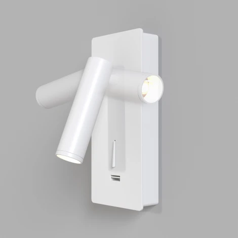 Настенный светильник с usb-портом (бра для чтения) Mirax 3000К 3Вт IP 20 LED Maytoni Technical C041WL-L3W3K (220V, выключатель)
