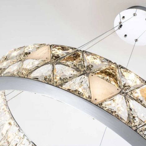 Подвесная люстра светодиодная с регулировкой цветовой температуры Modelux MODELUX ML.6982.600P CR