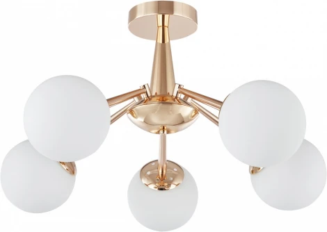 Потолочная люстра на штанге Arte Milano Napoli-8654 338654/5 FGD (220V, шар)