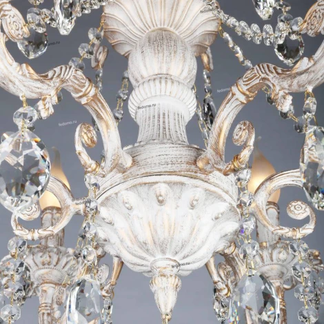 Подвесная люстра Omnilux Martina OML-79003-06 (220V, на цепи, подсвечник, свеча)