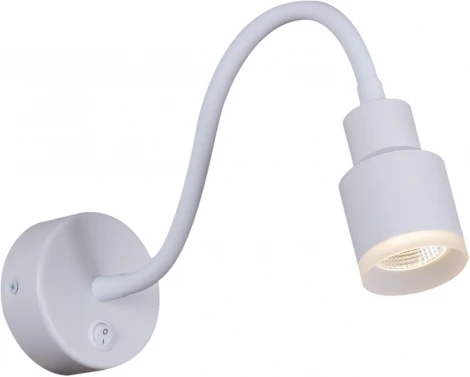 Настенный светильник с выключателем светодиодный для чтения Reluce 86202-9.2-001MN LED5W WT (220V)