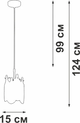 Подвесной светильник Vitaluce V5813-8/1S (220V, на проводе)