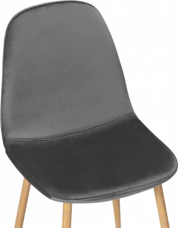 Стол кухонный Woodville Дилай 90 white / dark gray